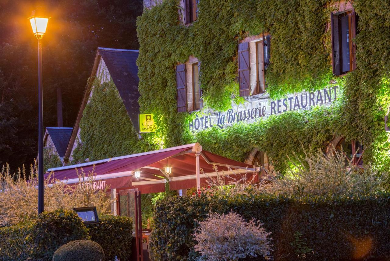 Logis Hotel Restaurant La Brasserie Treignac Zewnętrze zdjęcie